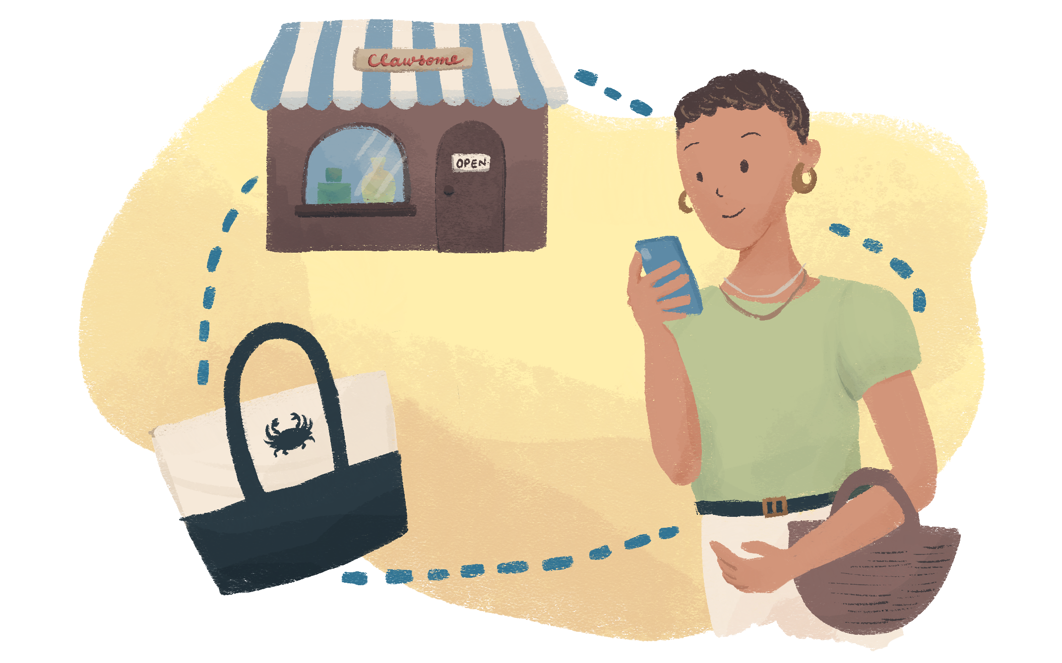 Small business and website image